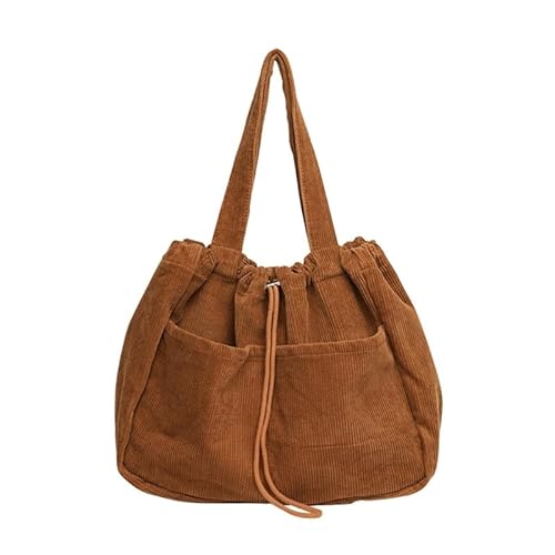 Stilvolle Cord-Umhängetasche im japanischen Stil. Weiche und bequeme Handtasche, perfekt für modebewusste Frauen. von Jiqoe