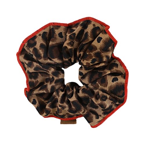 Stylisches Haarband mit Leopardenmuster, eleganter Plüsch-Haarreif, Freizeitkleidung, geeignet für langfristige Nutzung von Jiqoe