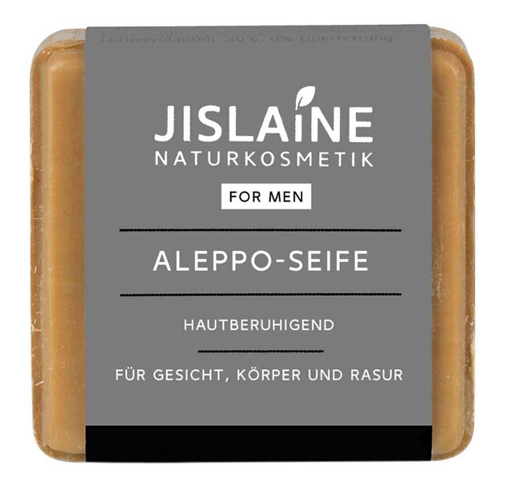 Jislaine Handseife Aleppo-Seife - for Men 100g Jislaine Handseife Aleppo-Seife - for Men 100g von Jislaine