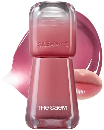 Thesam Saemmy's Ade Shot Tint - Korean Lip Titnt, Water Gel Lip Stain with Plump Glowy Moisturizing Finish, Buildable Radiant Gloss, Long-Lasting Comfort, 0.1 fl.oz. (04 Violet Gin) von Jitiper