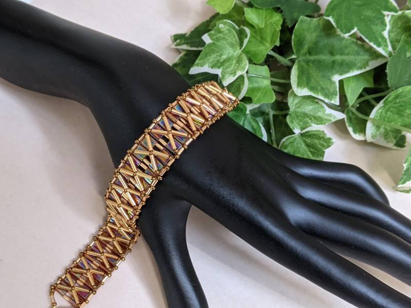 Tila Und Bugle Perlenarmband, Elegant Modern Tila Und Bugle Perlenarmband, Elegant Modern von JitisDream