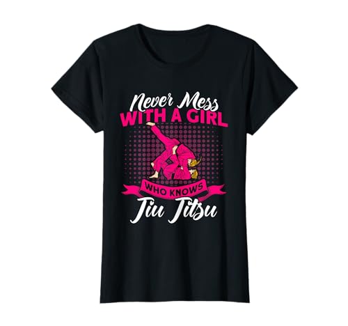 Ein Mädchen, das Jiu Jitsu beherrscht Jiu Jitsu T-Shirt von Jiu Jitsu Geschenk für Kampfsport