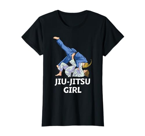 Brasilianisches Jiu-Jitsu Mädchen T-Shirt von Jiu-Jitsu Mädchen und Frauen - Jiujiteira