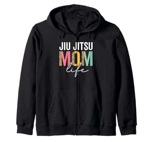 Jiu Jitsu Mama Leben Lustige Mama Leopard Jiu Jitsu Mama Gepard Kapuzenjacke Jiu Jitsu Mama Leben Lustige Mama Leopard Jiu Jitsu Mama Gepard Kapuzenjacke von Jiu Jitsu Mom Life Tee for women