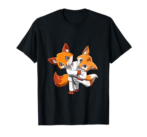 Niedliche BJJ Füchse Jungen Mädchen - Brazilian Jiu Jitsu T-Shirt von Jiu Jitsu - O Goshi Fox Jiu Jitsu T-Shirt