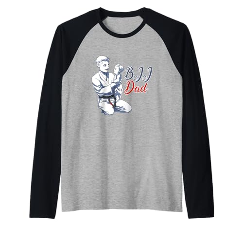 Herren BJJ Jiu Jitsu Vater Vater Raglan Herren BJJ Jiu Jitsu Vater Vater Raglan von Jiu Jitsu Papa Outfit