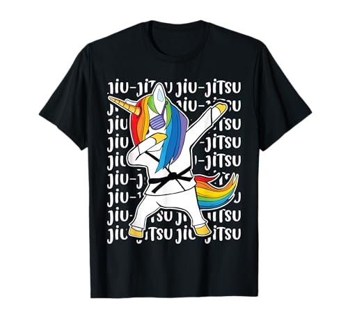 Jiu Jitsu Dabbing Unicorn Shirt - Jiu Jitsu Shirts für Mädchen T-Shirt von Jiu Jitsu T-Shirts for Girls