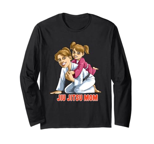 Jiu Jitsu Mama Langarmshirt Jiu Jitsu Mama Langarmshirt von Jiu Jitsu und BJJ Mom Geschenk