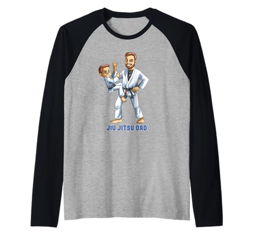 Herren Jiu Jitsu Vater Raglan Herren Jiu Jitsu Vater Raglan von Jiu Jitsu und BJJ Vater Geschenk