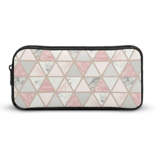 JiuPopular Federmäppchen, rotgoldener grauer Marmor, Schreibwaren-Tasche als Federmäppchen für Büro und Schule, Geschäftsreisetasche oder kleine Werkzeugbox, Make-up-Tasche für Mädchen JiuPopular Federmäppchen, rotgoldener grauer Marmor, Schreibwaren-Tasche als Federmäppchen für Büro und Schule, Geschäftsreisetasche oder kleine Werkzeugbox, Make-up-Tasche für Mädchen von JiuPopular