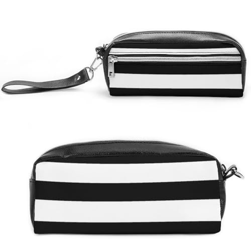 JiuPopular Leder-Federmäppchen, niedliche Anime-Dinosaurier-Schreibwaren-Tasche als Federmäppchen für Büro und Schule, Business-Reisetasche oder kleine Werkzeugbox, Make-up-Tasche, Stil:, 20*10*5.5cm von JiuPopular