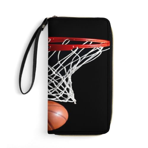 JiuPopular Ledergeldbörse, Basketball, mit Seil, kleine Größe und großes Fassungsvermögen, leicht zu tragen JiuPopular Ledergeldbörse, Basketball, mit Seil, kleine Größe und großes Fassungsvermögen, leicht zu tragen von JiuPopular