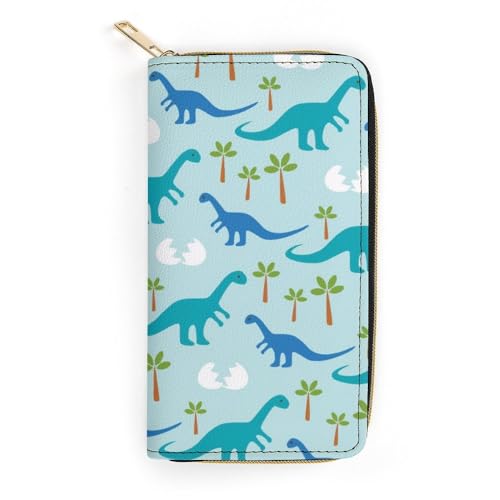 JiuPopular Ledergeldbörse, niedliche Anime-Dinosaurier, kleine Größe und großes Fassungsvermögen, einfach zu tragen, Stil:, 19.7x10.5cm, Modern JiuPopular Ledergeldbörse, niedliche Anime-Dinosaurier, kleine Größe und großes Fassungsvermögen, einfach zu tragen, Stil:, 19.7x10.5cm, Modern von JiuPopular