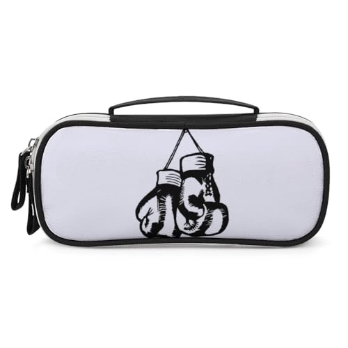 JiuPopular Tragbare Kosmetiktasche/Stifttasche, Boxen, Schreibwaren-Tasche als Federmäppchen für Büro und Schule, Geschäftsreise oder kleine Werkzeugbox, Make-up-Tasche für Mädchen von JiuPopular