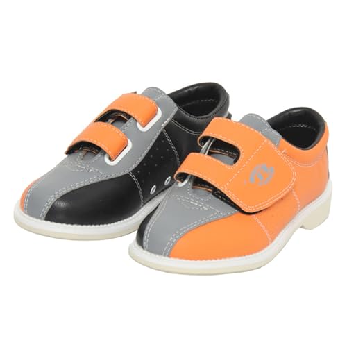JiuQing Bowlingschuhe Herren Damen Anfänger Indoor Bowling Trainingsschuhe Gleitsohle Haken-Schleife Leicht,Orange,44 EU JiuQing Bowlingschuhe Herren Damen Anfänger Indoor Bowling Trainingsschuhe Gleitsohle Haken-Schleife Leicht,Orange,44 EU von JiuQing