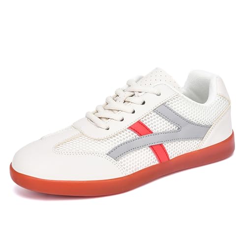 JiuQing Tai Chi Schuhe Herren Damen Fitness Cross Training Schuhe Atmungsaktiv Komfort Für Kampfsport Walking,Beige,34 EU JiuQing Tai Chi Schuhe Herren Damen Fitness Cross Training Schuhe Atmungsaktiv Komfort Für Kampfsport Walking,Beige,34 EU von JiuQing