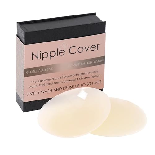 Jiuday Trägerloser BH Spitze Bandeau Damen ohne Träger Strapless Bra ohne Bügel für Kleine Brüste Gepolstert Bequem Sommer Bandeau Top mit Transparenten Träger (Nippelpads-Hellbeige) von Jiuday