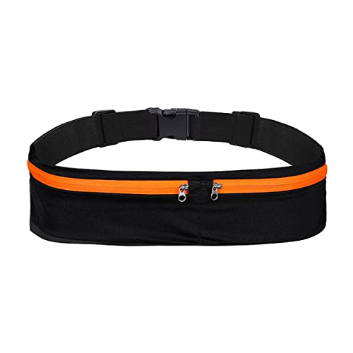 Laufgürtel zum Fitness Damen und Herren Running Belt Taille Gürteltasche Running Belt Bag Laufgürtel für Handy Laufen, Sport, Fitness von Jiujiutu