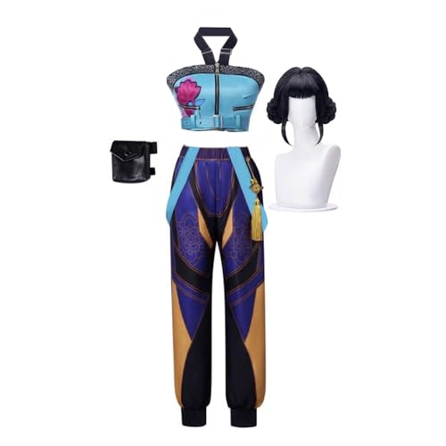 Jiumaocleu Anime Zoey Cosplay Kostüm, Anime Zoey Kostüm Frauen Halloween Party Karneval Dress Up Bühnenaufführung Uniform von Jiumaocleu