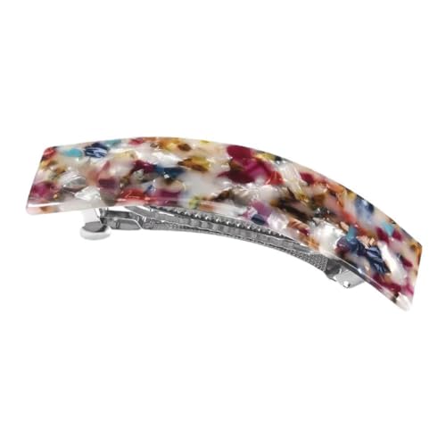 Frauen Leopard Haar Clip Acetat Automatische Haarnadel Vintage Französisch Geometrische Marmor Frühling Clip Haar Zubehör Für Z3N7 Bunte von Jkapagzy