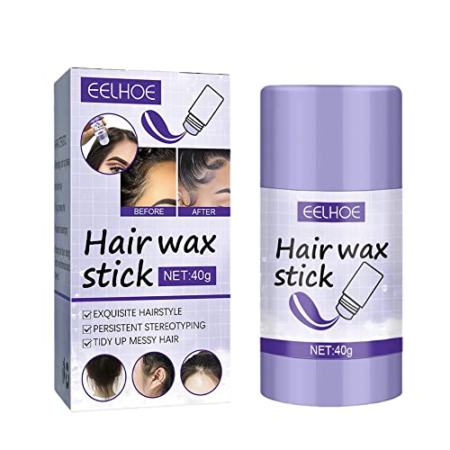 Haarwachsstift verhindert Frizz Arrangieren lose glatte Styling Bar Styling Frauen fettiges natürliches Haar nicht Wachs langlebig Männer von Jkapagzy