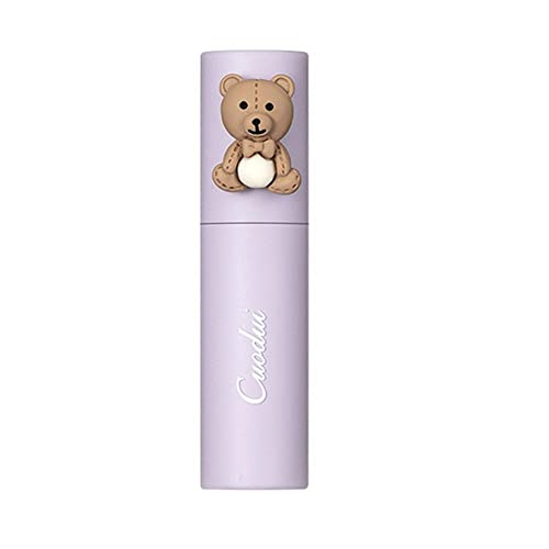 Samt Matte Lip Gloss Lippenstift Langlebig Wasserdicht Kosmetik Tasse Schlamm Lip Bär R4P2 Make-Up Nicht-stick Schönheit von Jkapagzy