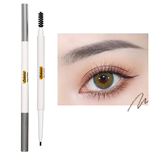 Super Slim Augenbrauenstift Dual-Ended Mit Augenbrauen Pinsel Dauerhafte Ultra Braun Schwarz Make-Up Kosmetik Fin H5J2 Täglichen Wasserdicht von Jkapagzy