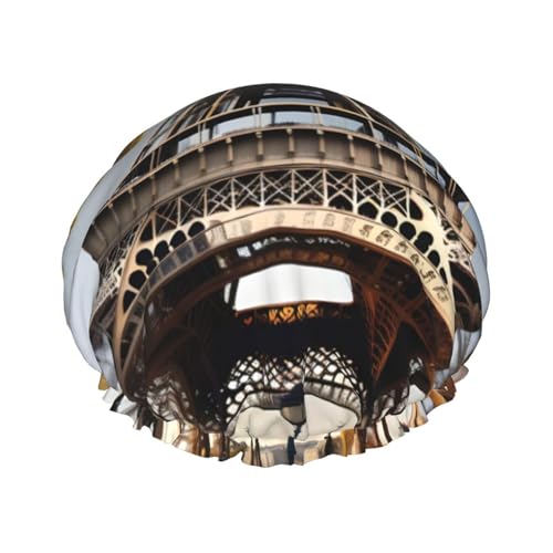 Stadtbild Paris Eiffelturm Frankreich Druck Vielseitiger Duschhut für Damen Herren wiederverwendbar leicht weich Badehaube Stadtbild Paris Eiffelturm Frankreich Druck Vielseitiger Duschhut für Damen Herren wiederverwendbar leicht weich Badehaube von Jkkghll