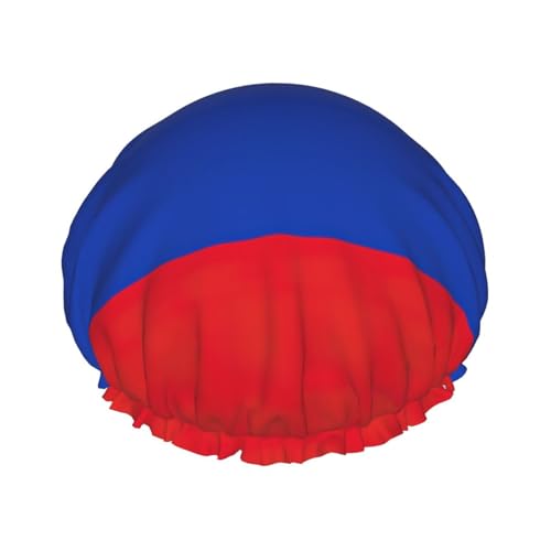 Vielseitiger Duschhut für Damen und Herren, wiederverwendbar, leicht, weich, mit russischer Flagge Vielseitiger Duschhut für Damen und Herren, wiederverwendbar, leicht, weich, mit russischer Flagge von Jkkghll
