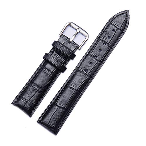 Jksdp Universelle Ersatz Uhrenarmband Leder Lederband für Männer Frauen 12mm 14mm 16mm 18mm 19mm 20mm 21mm 22mm Uhrenarmband, schwarz, 16mm Jksdp Universelle Ersatz Uhrenarmband Leder Lederband für Männer Frauen 12mm 14mm 16mm 18mm 19mm 20mm 21mm 22mm Uhrenarmband, schwarz, 16mm von HommomH
