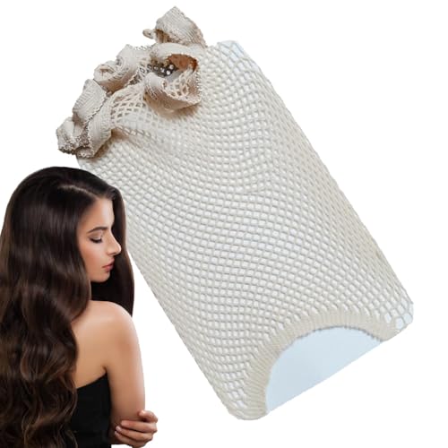 Jlkegfdf Perückenkappen für Frauen, atmungsaktive Stretch-Perückenkappen Netznetz offenes Ende, Mesh-Perückenkappennetz, Perückenkappen Mesh-Netz offenes Ende, Haarnetz Perückenkappen für langes und von Jlkegfdf