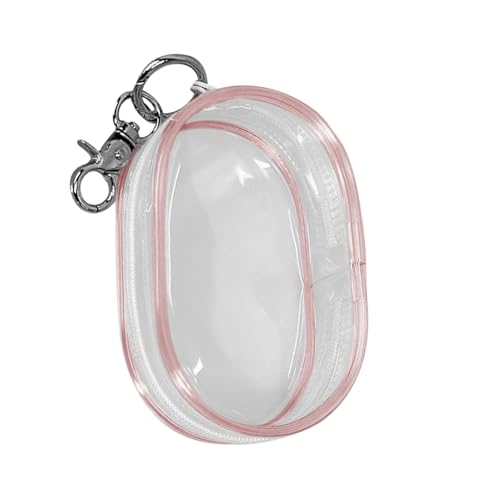 Jlkegfdf Transparente Kabelaufbewahrungstasche | Transparente tragbare Kopfhörer-Aufbewahrungsbox – Handy-Ladegerät-Aufbewahrungs-Organizer, multifunktionale Aufbewahrungstasche, tragbare von Jlkegfdf