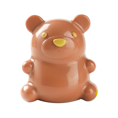 Bärennagelreinigungspinsel - Entzückender Bärenform -Finger -Peeling -Pflegewerkzeug | Weiche Borsten Hand für Männer Frauen Kinder, einfache Griffwäschel -Fingernagelreinigung, tägliche Hygiene, Schö von Jlobnyiun