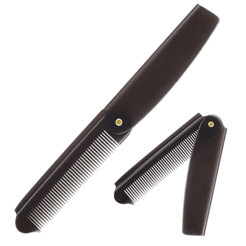 Faltbare Kamm - Glättende Haar Bürste,Kompakter Faltkamm Für Haar Bart Pflege Männer Frauen Auto Reise von Jlobnyiun