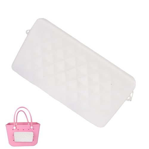 Kulturbeutel für Reisen, Kosmetiktasche für Reisen, Kulturbeutel für Strandtaschen, Organizer – Halterung für Make-up-Pinsel, Reißverschluss, Etui, Hole Cosmetic Bag – (weiß) ohne Lanyard Does Not von Jlobnyiun