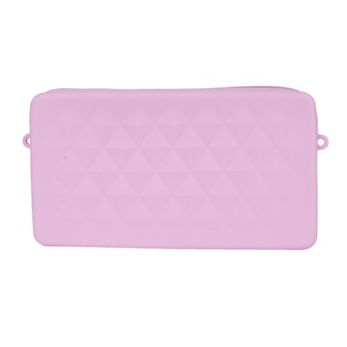 Kulturbeutel für Reisen, Kosmetiktasche für Reisen, Kulturbeutel für Strandtaschen, Organizer – Halterung für Make-up-Pinsel, Reißverschluss, Etui, Hole Makeup Bag – (Pink) ohne Lanyard Does Not von Jlobnyiun