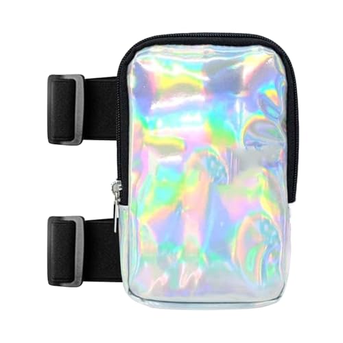 Oberschenkelbag - Verstellbares Gurtgurt, Modebeinpackung | Stilvolle Festival -Hüfttaschen mit sicheren Reißverschlussfächern für Karnevalparty -Konzertreisen für Frauen, komfortable Utility -Beutel von Jlobnyiun