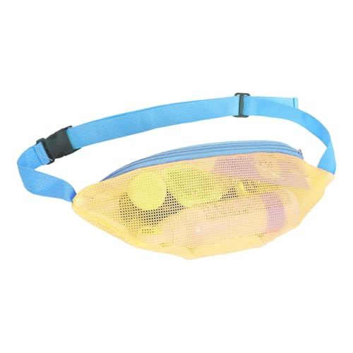 Strandtasche für Damen - Mesh-Hüfttasche Verstellbare Mesh- -Hüfttasche, Leichte und atmungsaktive Sport-Hüfttasche für Reisen | Picknick, Schwimmen, Urlaub von Jlobnyiun