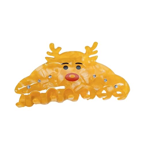 Weihnachten Haarklammer Krallenklammer | Weihnachtshaarkralle Schöne dicke Haarspange | Niedliche Haaraccessoires für Frauen Weihnachten Accessoires für von Jlobnyiun