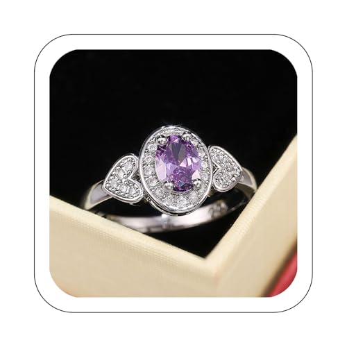 Jmwedia 925 Sterling Silber Ringe für Damen Stapeln Daumenring Eheringe Frauen Ewigkeit Seil Zirkonia Ring-Damen Trauringe Verlobungsring Promisering Engagement Schmuck Geschenk von Jmwedia