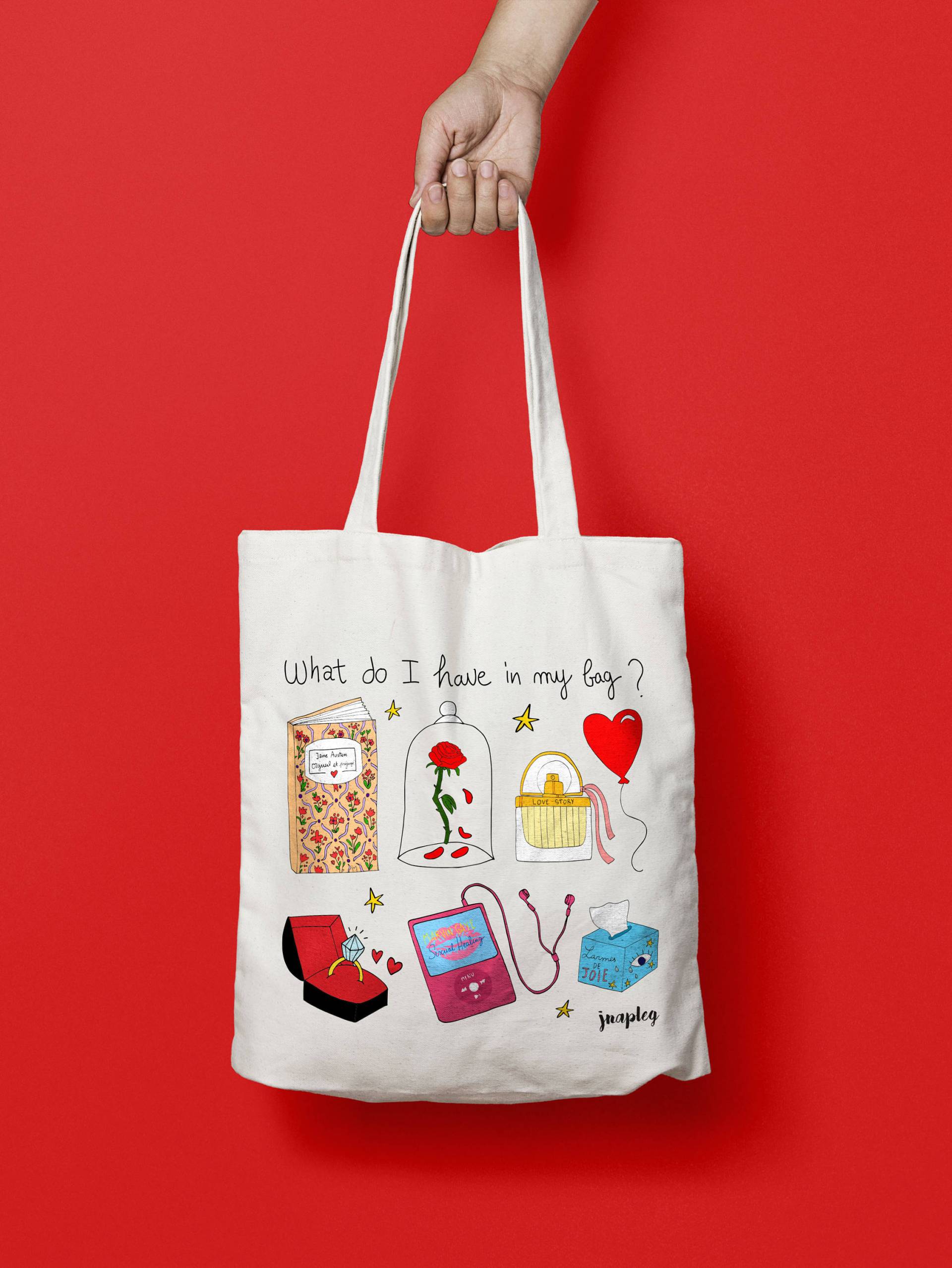 Love Bag/Baumwolltasche Damentasche Leinwandtasche Original Geschenk Love Bag/Baumwolltasche Damentasche Leinwandtasche Original Geschenk von Jnapleg