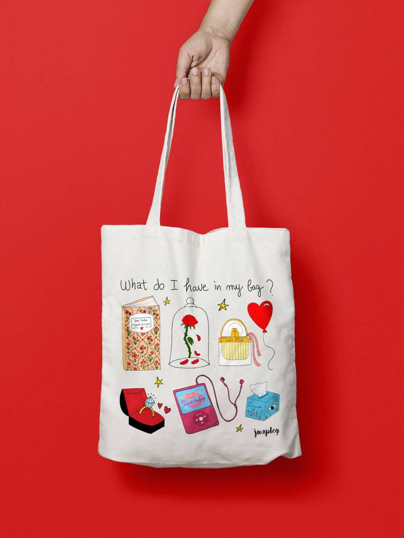 Love Bag/Baumwolltasche Damentasche Leinwandtasche Original Geschenk Love Bag/Baumwolltasche Damentasche Leinwandtasche Original Geschenk von Jnapleg