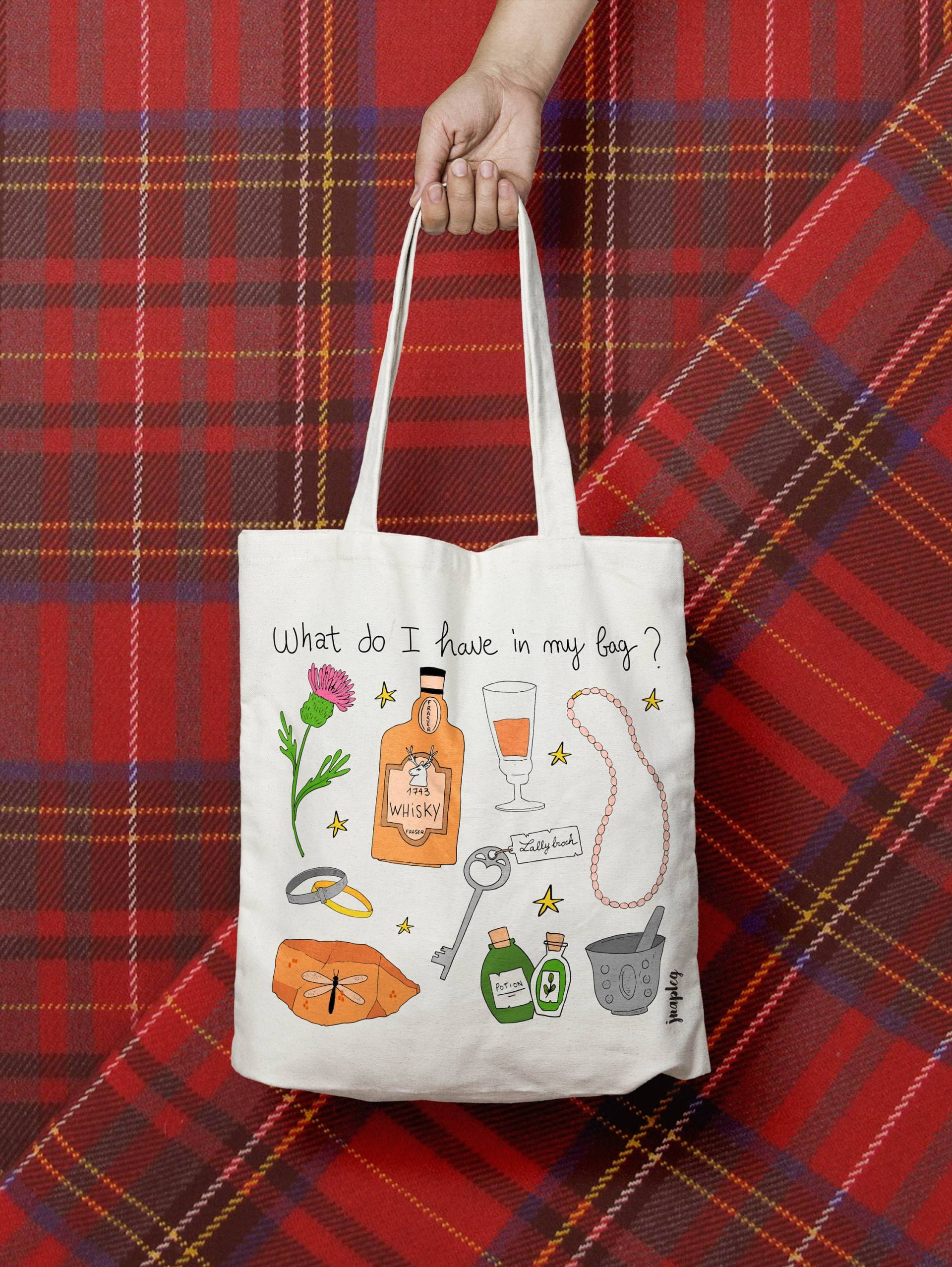 Tote Bag/Outlander Baumwolltasche Damentasche Tote Bag/Outlander Baumwolltasche Damentasche von Jnapleg