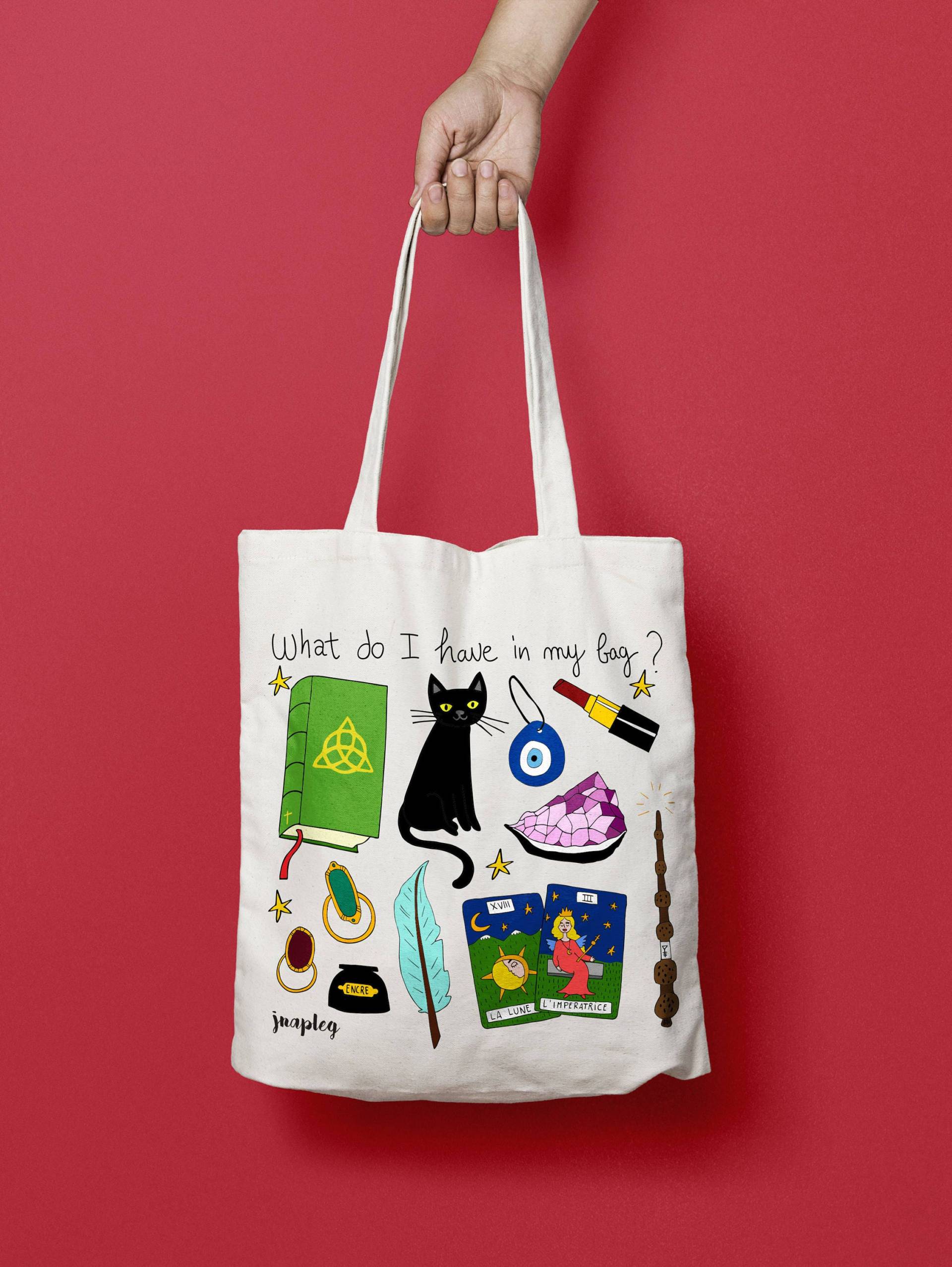 Tote Bag Charmed/Baumwolltasche Damentasche Leinwandtasche Original Geschenk Tote Bag Charmed/Baumwolltasche Damentasche Leinwandtasche Original Geschenk von Jnapleg