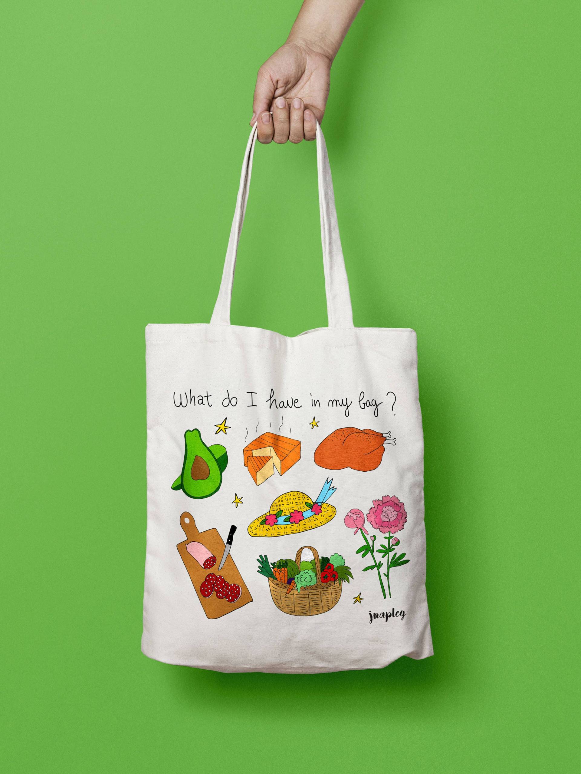 Tote Bag Markt/Baumwollsäckchen Damentasche Beutel Original Geschenk Tote Bag Markt/Baumwollsäckchen Damentasche Beutel Original Geschenk von Jnapleg