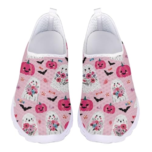 Jndtueit Barfuß-Sneaker, Laufschuhe, Loafer, legere Arbeitsschuhe für Damen und Herren, Ghost Pumpkin Bat, 37 EU Jndtueit Barfuß-Sneaker, Laufschuhe, Loafer, legere Arbeitsschuhe für Damen und Herren, Ghost Pumpkin Bat, 37 EU von Jndtueit