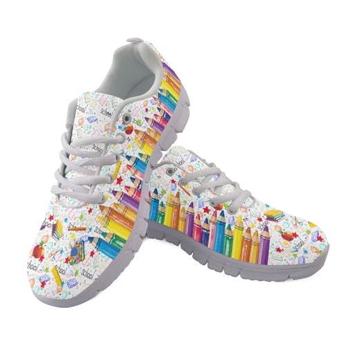 Jndtueit Damen Fashion Running Sneakers Bequeme Walkingschuhe Jogging Sneaker, Buntstift, weiß, 38 EU Jndtueit Damen Fashion Running Sneakers Bequeme Walkingschuhe Jogging Sneaker, Buntstift, weiß, 38 EU von Jndtueit