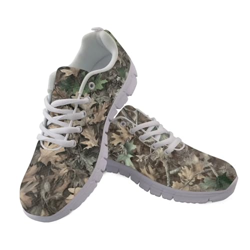 Jndtueit Damen Herren Camo Jagd Laufen Sneaker rutschfeste Mesh Wanderschuhe, Braun Grün Camo Jagd, 37 EU Jndtueit Damen Herren Camo Jagd Laufen Sneaker rutschfeste Mesh Wanderschuhe, Braun Grün Camo Jagd, 37 EU von Jndtueit