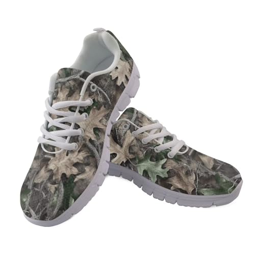 Jndtueit Damen Herren Camo Jagd Laufen Sneaker rutschfeste Mesh Wanderschuhe, Green Camo Hunting, 44 EU Jndtueit Damen Herren Camo Jagd Laufen Sneaker rutschfeste Mesh Wanderschuhe, Green Camo Hunting, 44 EU von Jndtueit