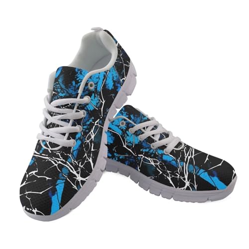 Jndtueit Damen Herren Camo Jagd Laufschuhe Walking Wandern Flats Schuhe, Camo Hunting Art Design Blau, 41 EU Jndtueit Damen Herren Camo Jagd Laufschuhe Walking Wandern Flats Schuhe, Camo Hunting Art Design Blau, 41 EU von Jndtueit